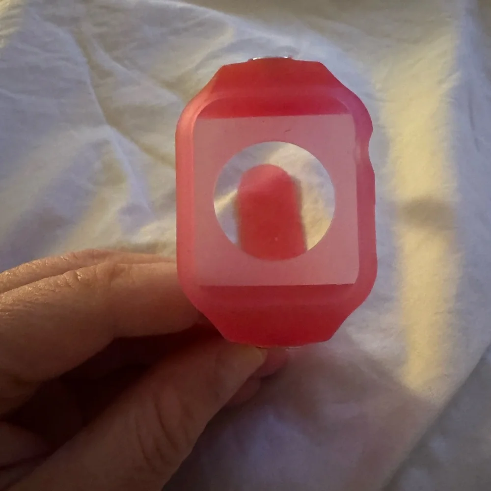 🩷Tory Burch Silicone Pink Watch Band for Series 7/8/9🌸